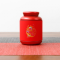 Rød kinesisk teboks