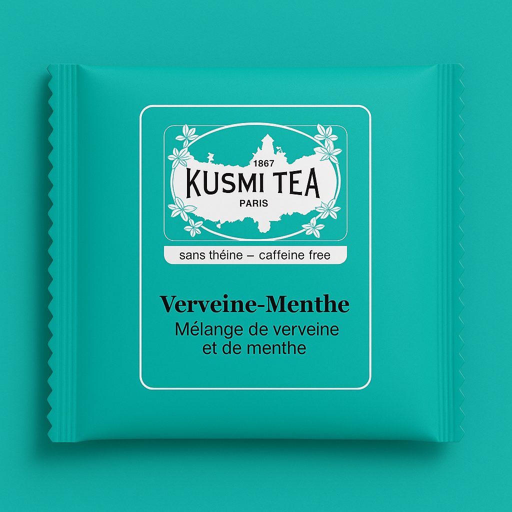 En mild blanding av verbena og mynte – perfekt for å roe ned og nyte et øyeblikk for deg selv.