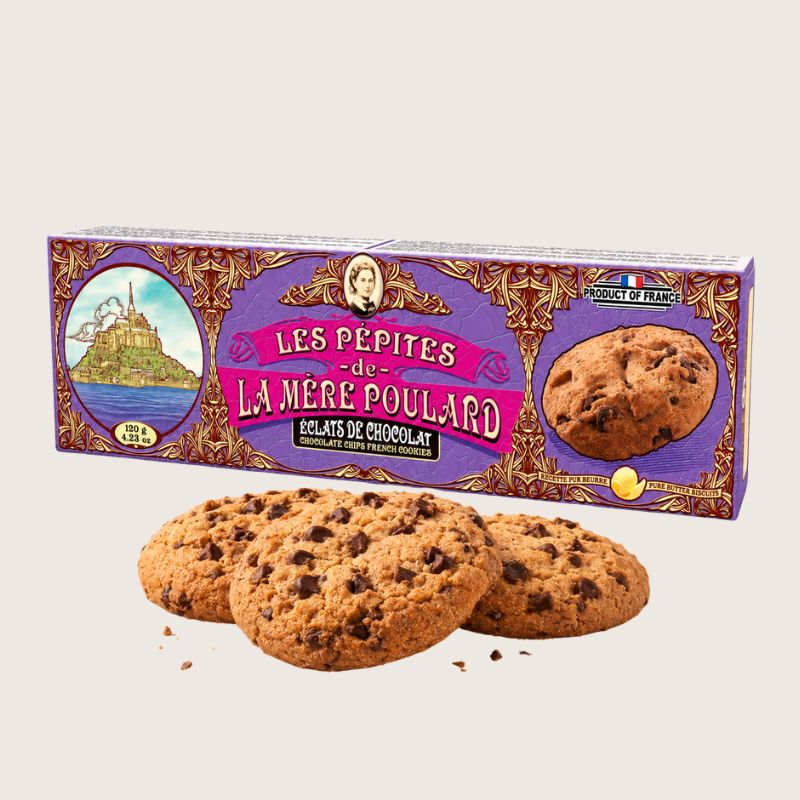 La Mère Poulard Chocolate Chips French Cookies – franske kjeks med sjokoladebiter